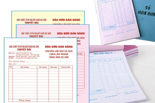 In hóa đơn bán lẻ tại Hà Nội giá rẻ uy tín số #1 - Hòa Phát Print